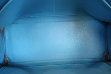 画像をギャラリービューアに読み込む, HERMES/エルメス ケリー28 トリヨンクレマンス ミコノス □O刻印 ショルダーバッグ 700070190