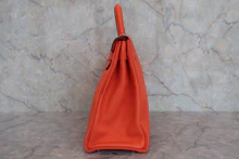画像をギャラリービューアに読み込む, HERMES／エルメス ケリー35 トリヨンクレマンス オレンジポピー T刻印 ショルダーバッグ 800040063
