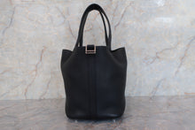 Load image into Gallery viewer, HERMES PICOTIN LOCK PM Clemence leather Black Hand bag 700010019
