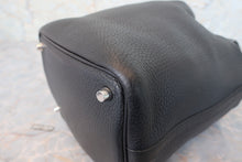 Load image into Gallery viewer, HERMES PICOTIN LOCK PM Clemence leather Black Hand bag 700010019
