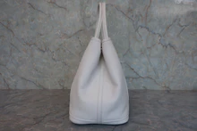 画像をギャラリービューアに読み込む, HERMES/エルメス ガーデンパーティPM ネゴンダ ホワイト □N刻印 トートバッグ 800020262