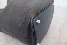 Load image into Gallery viewer, HERMES PICOTIN LOCK PM Clemence leather Black Hand bag 700010019
