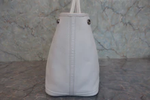 画像をギャラリービューアに読み込む, HERMES/エルメス ガーデンパーティPM ネゴンダ ホワイト □N刻印 トートバッグ 800020262