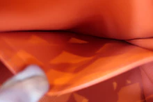 画像をギャラリービューアに読み込む, HERMES/エルメス ケリー35 トリヨンクレマンス オレンジポピー T刻印 ショルダーバッグ 800040063