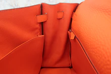 画像をギャラリービューアに読み込む, HERMES／エルメス ケリー35 トリヨンクレマンス オレンジポピー T刻印 ショルダーバッグ 800040063
