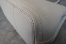 画像をギャラリービューアに読み込む, HERMES/エルメス ガーデンパーティPM ネゴンダ ホワイト □N刻印 トートバッグ 800020262