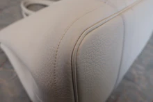 画像をギャラリービューアに読み込む, HERMES/エルメス ガーデンパーティPM ネゴンダ ホワイト □N刻印 トートバッグ 800020262