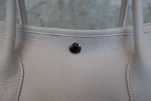 画像をギャラリービューアに読み込む, HERMES/エルメス ガーデンパーティPM ネゴンダ ホワイト □N刻印 トートバッグ 800020262