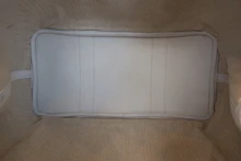 画像をギャラリービューアに読み込む, HERMES/エルメス ガーデンパーティPM ネゴンダ ホワイト □N刻印 トートバッグ 800020262