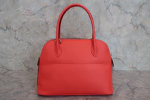 画像をギャラリービューアに読み込む, HERMES/エルメス ボリード27 ヴォーエプソン ルージュトマト X刻印 ショルダーバッグ 800040051