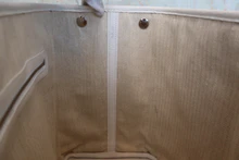 画像をギャラリービューアに読み込む, HERMES/エルメス ガーデンパーティPM ネゴンダ ホワイト □N刻印 トートバッグ 800020262