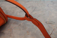 画像をギャラリービューアに読み込む, HERMES/エルメス リンディ30 トリヨンクレマンス オレンジ □O刻印 ショルダーバッグ 800040056