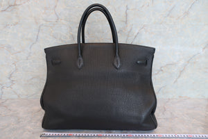 HERMES BIRKIN 40 Togo leather Black □M刻印 Hand bag 600120112