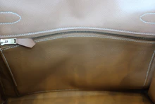 画像をギャラリービューアに読み込む, HERMES／エルメス ケリー32 クシュベル ナチュラル 〇X刻印 ショルダーバッグ 800040057
