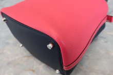 画像をギャラリービューアに読み込む, HERMES/エルメス ピコタンロックカザックPM トリヨンクレマンス ローズエクストリーム/ブルーニュイ D刻印 ハンドバッグ 800040067