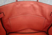 将图片加载到图库查看器，HERMES BIRKIN 30 Clemence leather Crevette □Q刻印 Hand bag 700010121
