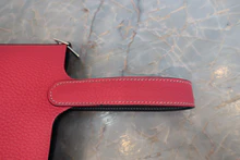画像をギャラリービューアに読み込む, HERMES／エルメス ピコタンロックカザックPM トリヨンクレマンス ローズエクストリーム/ブルーニュイ D刻印 ハンドバッグ 800040067
