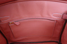 将图片加载到图库查看器，HERMES BIRKIN 30 Clemence leather Crevette □Q刻印 Hand bag 700010121
