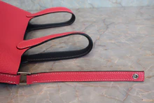 画像をギャラリービューアに読み込む, HERMES/エルメス ピコタンロックカザックPM トリヨンクレマンス ローズエクストリーム/ブルーニュイ D刻印 ハンドバッグ 800040067