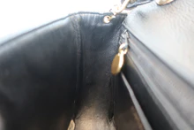 画像をギャラリービューアに読み込む, CHANEL/シャネル Vステッチチェーンショルダーバッグ キャビアスキン ブラック/ゴールド金具 ショルダーバッグ 800010177
