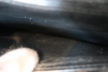 画像をギャラリービューアに読み込む, CHANEL/シャネル Vステッチチェーンショルダーバッグ キャビアスキン ブラック/ゴールド金具 ショルダーバッグ 800010177