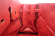 画像をギャラリービューアに読み込む, HERMES／エルメス バーキン35 トリヨンクレマンス ルージュヴィフ □B刻印 ハンドバッグ 800040053
