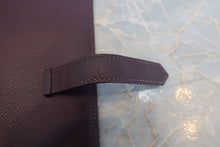 Load image into Gallery viewer, HERMES  Bearn Soufflet Epsom leather Raisin □I Engraving Wallet 600110171
