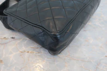 画像をギャラリービューアに読み込む, CHANEL/シャネル マトラッセフリンジショルダーバッグ ラムスキン ブラック/ゴールド金具 ショルダーバッグ 800040088
