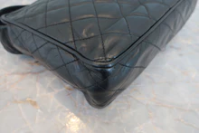 画像をギャラリービューアに読み込む, CHANEL/シャネル マトラッセフリンジショルダーバッグ ラムスキン ブラック/ゴールド金具 ショルダーバッグ 800040088