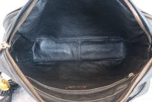 画像をギャラリービューアに読み込む, CHANEL/シャネル マトラッセフリンジショルダーバッグ ラムスキン ブラック/ゴールド金具 ショルダーバッグ 800040088