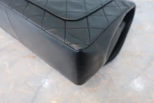 画像をギャラリービューアに読み込む, CHANEL/シャネル マトラッセチェーンショルダーバッグ ラムスキン ブラック/ゴールド金具 ショルダーバッグ 800040083