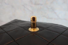 画像をギャラリービューアに読み込む, CHANEL/シャネル マトラッセチェーンショルダーバッグ ラムスキン ブラック/ゴールド金具 ショルダーバッグ 800040083
