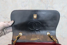画像をギャラリービューアに読み込む, CHANEL/シャネル マトラッセチェーンショルダーバッグ ラムスキン ブラック/ゴールド金具 ショルダーバッグ 800040083