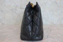 画像をギャラリービューアに読み込む, CHANEL/シャネル マトラッセチェーンショルダーバッグ キャビアスキン ブラック/ゴールド金具 ショルダーバッグ 800040089