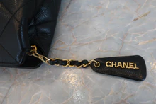 画像をギャラリービューアに読み込む, CHANEL/シャネル マトラッセチェーンショルダーバッグ キャビアスキン ブラック/ゴールド金具 ショルダーバッグ 800040089

