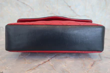 画像をギャラリービューアに読み込む, CHANEL/シャネル ミニマトラッセチェーンショルダーバッグ ラムスキン レッド/ネイビー/ゴールド金具 ショルダーバッグ 800040113