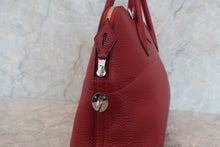 Load image into Gallery viewer, HERMES／BOLIDE 31 Clemence leather Rouge garance □I Engraving Shoulder bag 700010130
