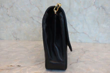 画像をギャラリービューアに読み込む, CHANEL/シャネル マトラッセチェーンショルダーバッグ ラムスキン ブラック/ゴールド金具 ショルダーバッグ 800040096