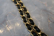 画像をギャラリービューアに読み込む, CHANEL/シャネル マトラッセチェーンショルダーバッグ ラムスキン ブラック/ゴールド金具 ショルダーバッグ 800040096
