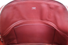 Load image into Gallery viewer, HERMES／BOLIDE 31 Clemence leather Rouge garance □I Engraving Shoulder bag 700010130
