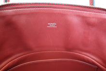 Load image into Gallery viewer, HERMES／BOLIDE 31 Clemence leather Rouge garance □I Engraving Shoulder bag 700010130
