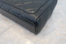 画像をギャラリービューアに読み込む, CHANEL/シャネル マトラッセチェーンショルダーバッグ キャビアスキン ブラック/ゴールド金具 ショルダーバッグ 800040086