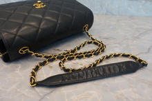 画像をギャラリービューアに読み込む, CHANEL/シャネル マトラッセチェーンショルダーバッグ キャビアスキン ブラック/ゴールド金具 ショルダーバッグ 800040086