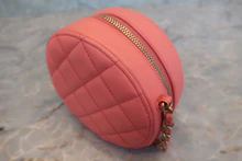 画像をギャラリービューアに読み込む, CHANEL/シャネル マトラッセラウンドチェーンショルダーバッグ ラムスキン ピンク/ゴールド金具 ショルダーバッグ 800040092