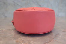 画像をギャラリービューアに読み込む, CHANEL/シャネル マトラッセラウンドチェーンショルダーバッグ ラムスキン ピンク/ゴールド金具 ショルダーバッグ 800040092