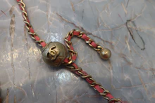 画像をギャラリービューアに読み込む, CHANEL/シャネル マトラッセラウンドチェーンショルダーバッグ ラムスキン ピンク/ゴールド金具 ショルダーバッグ 800040092