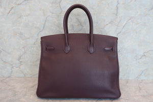 HERMES／エルメス バーキン35 トゴ レザン □P刻印 ハンドバッグ 600110056