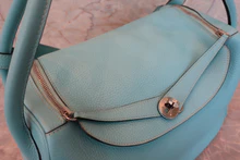 画像をギャラリービューアに読み込む, HERMES／エルメス リンディ34 トリヨンクレマンス ブルーアトール T刻印 ショルダーバッグ 700110056
