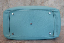 画像をギャラリービューアに読み込む, HERMES／エルメス リンディ34 トリヨンクレマンス ブルーアトール T刻印 ショルダーバッグ 700110056
