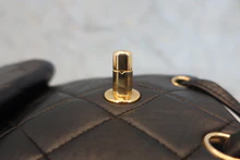 画像をギャラリービューアに読み込む, CHANEL/シャネル マトラッセチェーンリュック ラムスキン ブラック/ゴールド金具 リュック 800040037

